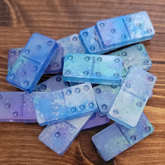 Other - Blue and Purple Domino Set